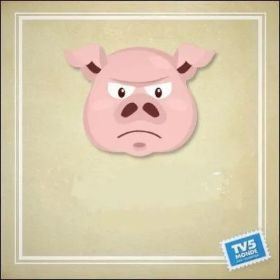 "Avoir un caractère de cochon" :