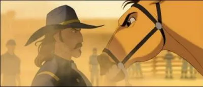 A quel animal Spirit compare-t-il le colonel du fort ?