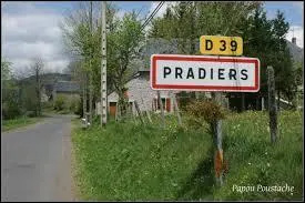 Situé en Auvergne, Pradiers est un village du département ...