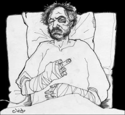 Ce caricaturiste, Ali Ferzat, a eu les mains brisées pour cause de "coups de crayon", d'après vous, dans quel pays cela s'est-il passé ?