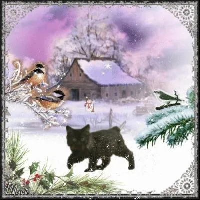 Qui marche dans la neige ?