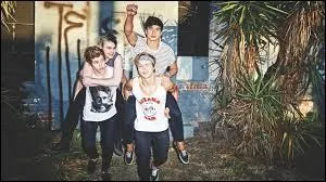 Quels sont les deux membres qui étaient meilleurs amis à l'école ?