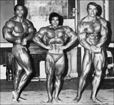 Le bodybuilder à gauche sur la photo est :