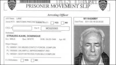 Vous reconnaissez ce personnage bien sûr ; de quoi était-il directeur avant sa chute pour des affaires de viol et de proxénétisme ?