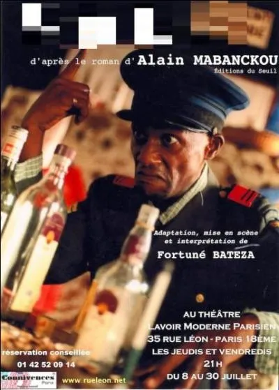Trouvez le nom de ce roman écrit par Alain Mabanckou, en 2005 !