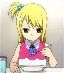 Que voulait lui dire Lucy après que son père lui est dit de le laisser
 tranquille ?