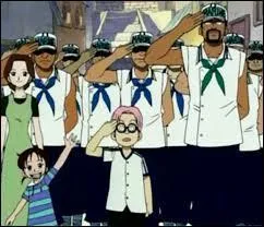 Qui saluent les marins à la fin de l'épisode 3 ?