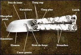 Comment dit-on " le couteau " en espagnol ?