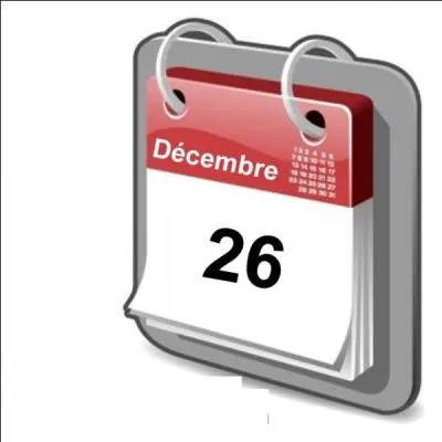 A l'aide de cette date, saurez-vous retrouver la bonne réponse ?