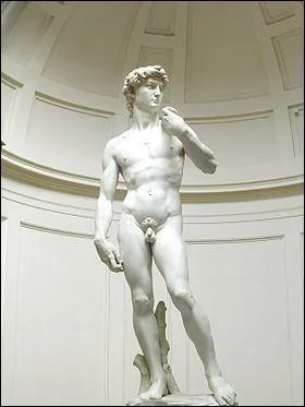 Le David de Michel-Ange mesure sur son socle : ( sans le socle )