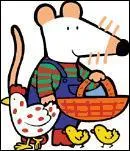 Quelle est le prnom de cette souris ?