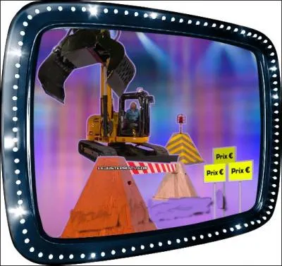 Dans quel minijeu peut-on voir une pelleteuse ?