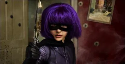 Dans quel film de super-héros retrouve-t-on la jeune héroïne surnommée "Hit-Girl" et interprétée par Chloë Moretz ?
