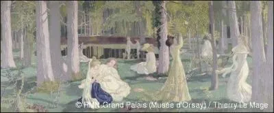 Qui a peint "Jeu de volant" ?