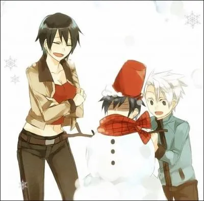 Leon a décidé de faire un bonhomme de neige. Mais, n'est-il pas différent des autres ?