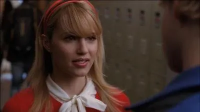 A un moment, Quinn sortait avec Sam, il l'a plaquée parce qu'il a compris que ...