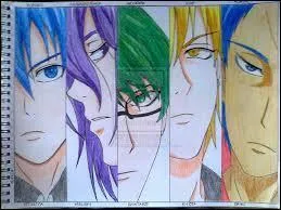 Qui est le membre de la génération des miracles qui rajoute -cchin à la fin des noms de ceux qu'il respecte ?