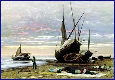 Qui a peint "Un soir en bord de mer" ?