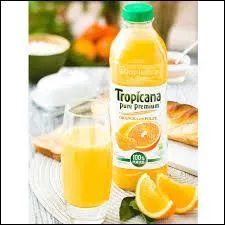 De quel pays la marque de jus de fruits "Tropicana" est-elle originaire ?