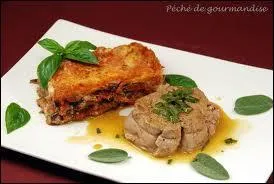 Comment s'appelle cette épaisse tranche de veau taillée dans le filet, puis bardée ?