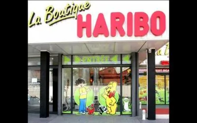 Combien existe-t-il de boutiques Haribo en France ?