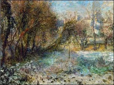 Qui a peint "Paysage sous la neige" ?