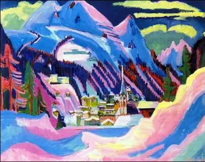 Qui a peint "Neige à Davos" ?