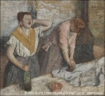 Qui a peint "Repasseuses" ?