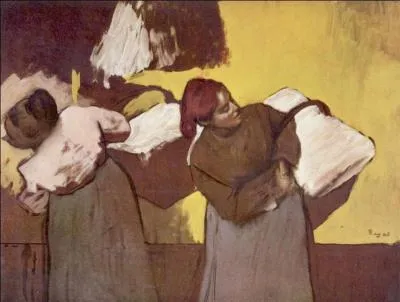 Qui a peint "Les Blanchisseuses" ?