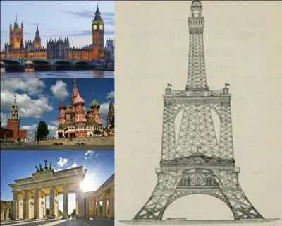 Inaugurée en 1889, la tour Eiffel fera de nombreux jaloux. Pour concurrencer la tour parisienne, un concours de désign est lancé. Dans quelle ville devait s'implanter ce projet qui ne verra jamais le jour ?