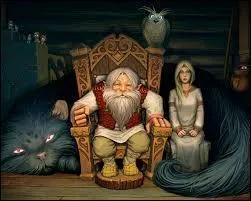 Quand il parle du passé, que fait le père ?