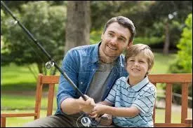 D'après le père, quel est l'effet du rire de son enfant ?