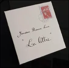 Par où Renan Luce a-t-il saisi la femme lui ayant écrit ?