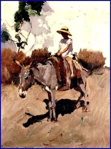 Qui a peint "L'âne" ?