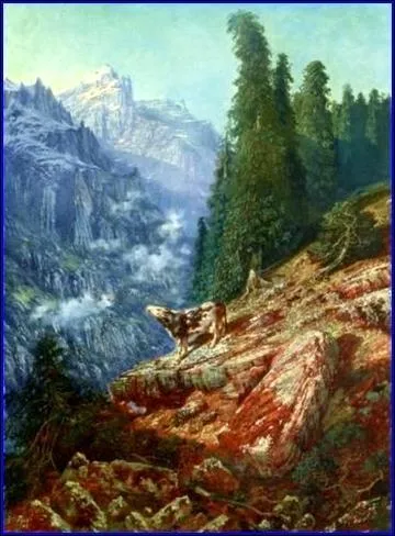 Qui a peint "La vache perdue" ?