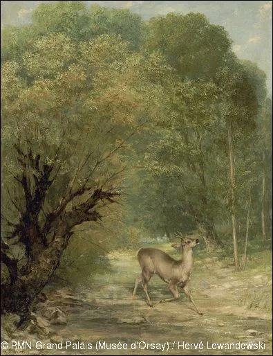 Qui a peint "Le chevreuil chassé aux écoutes" ?