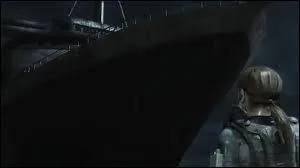 Pour quelle organisation Jill Valentine travaille-t-elle lors de sa mission sur le Queen Zenobia ?