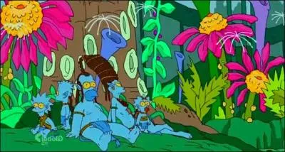 Quel film les Simpson parodient-ils ?