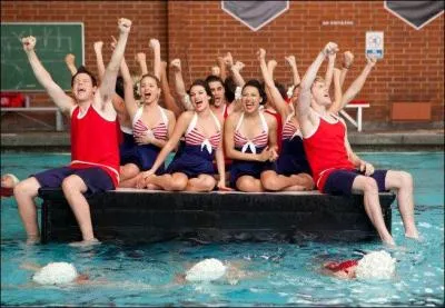 Quelle chanson chante les New Directions sur la photo ?