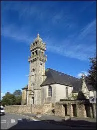 Voici l'&eacute;glise Saint-T&eacute;n&eacute;nan de Plabennec. Cette ville bretonne se situe dans le d&eacute;partement ...