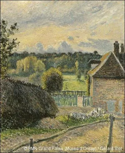 Qui a peint "La maison de la folie à Eragny" ?