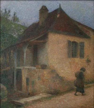 Qui a peint "La vieille maison" ?