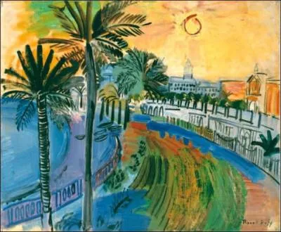 Qui a peint La Baie des anges ?