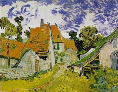 Qui a peint "Rue de village à Auvers" ?