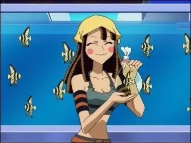 À qui Eril offre-t-elle un poisson ?