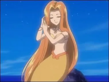 Sara est la sirène de l'océan :