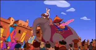 Le génie dit aux villageois qu'ils sont une bande de :