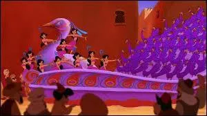 Lequel de ces instruments n'est pas sorti pour fêter l'arrivée du Prince Ali ?