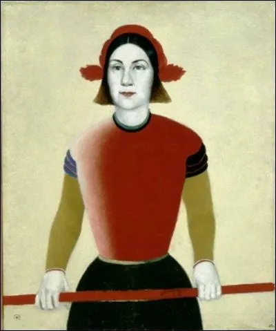 Qui a peint Fille au dessus rouge ?