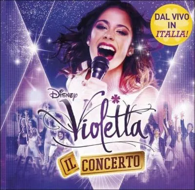 Combien de chansons contient le CD Violetta Il Concerto ?